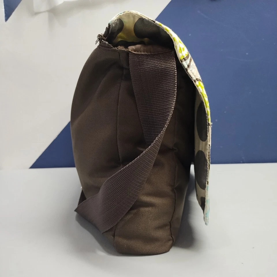 Thirty One Make-up Bag Womens Multi Paisley Canvas Adjustable Straps Zip Closure - Image 4 of 4