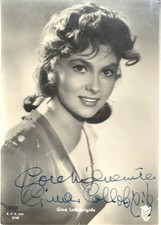 ITALIAN BEAUTY ICON, ACTRESS GINAL LOLLOBRIGI...