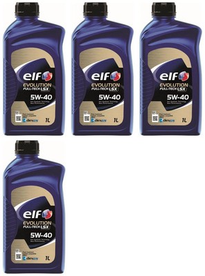 4l ELF Evolution Full-Tech LSX 5W-40 Motoröl ACEA C3 API SN/CF GM Dexos2