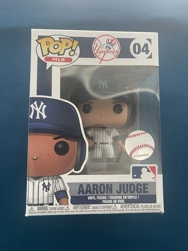 Aaron Judge New York Yankees Funko Pop Damaged Box MLB 04 Home Jersey