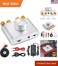 Versatile 160W Mini Amplifier - Bluetooth, USB  AUX for Superior Sound Quality