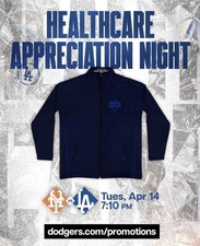 LA Dodgers, Healthcare Appreciation Night Sweater, SGA –Size XL