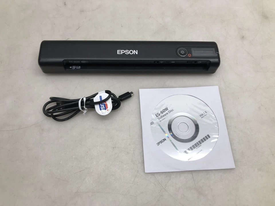 Epson WorkForce ES-60 scanner documenti - nero (B11B253401) - Immagine 4 di 4