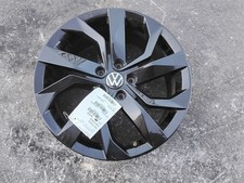 Wheel 18x7 5 Spoke Painted Black Fits 22-25 TAOS 130442