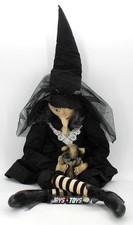 Gallerie II Elenora Witch w/ Rat 44" Doll Joe Spencer Gathered Traditions