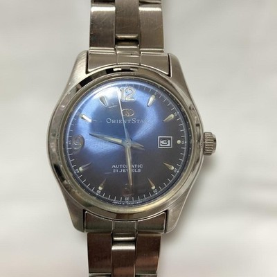 ORIENT STAR Automatic 21 Jewels Blue Dial Herrenuhr aus Japan