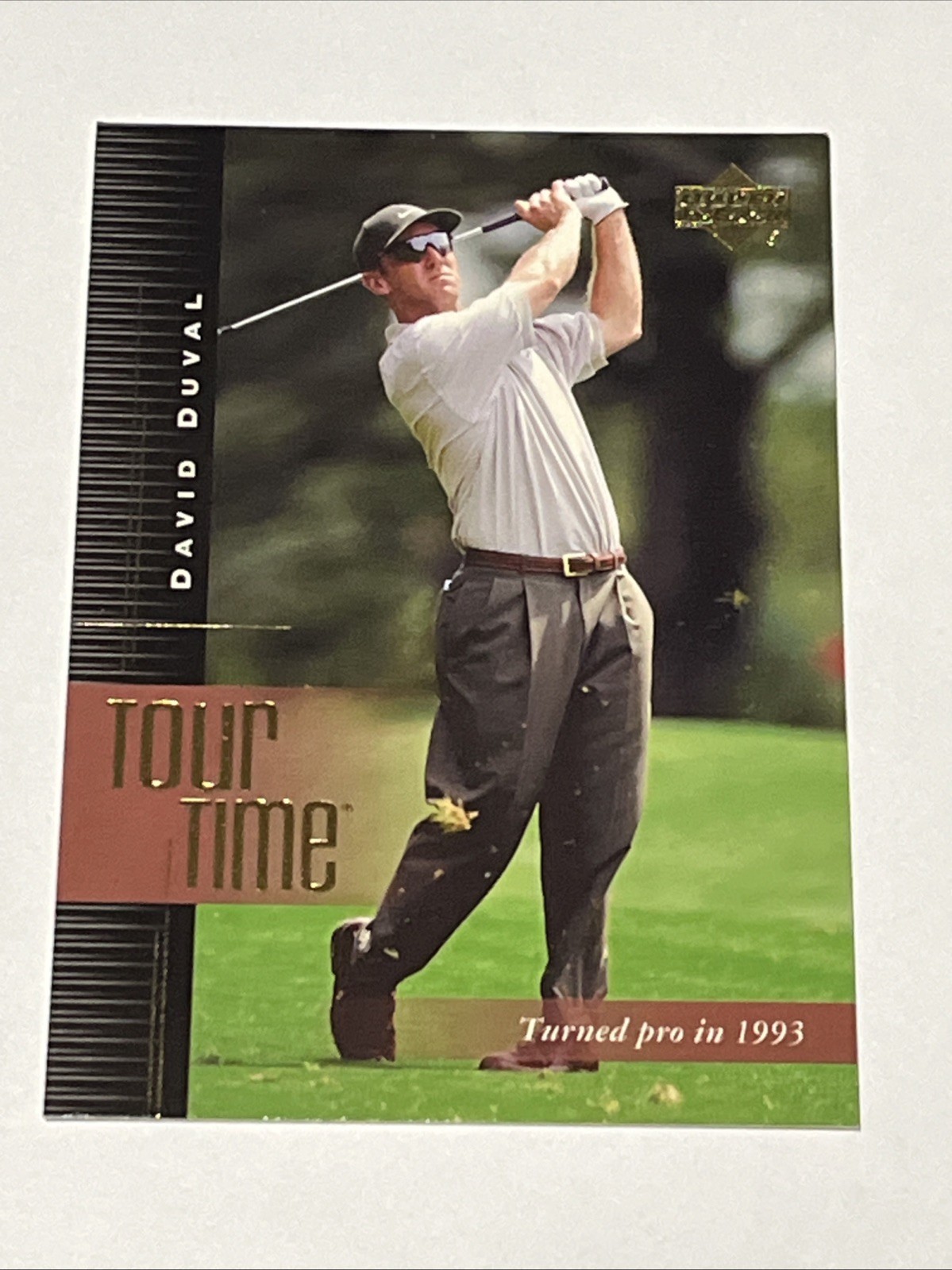 David Duval 2001 Upper Deck Tour Time #177 RC Rookie