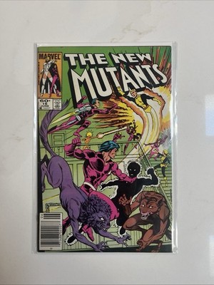 New Mutants 16 Marvel Comics NEWSSTAND 1984 1st James Proudstar Warpath Hellions