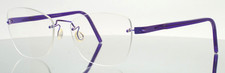 LINDBERG Spirit Titanium T96 K152/77 Purple Womens Cat Eye Eyeglasses 51-15-130