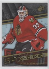 2014-15 SPx Foil Rookies Scott Darling #118 0k9w