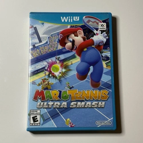 Mario Tennis Ultra Smash Nintendo Wii U Complete CIB - Tested
