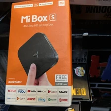 Xiaomi Mi Box S | 4K HDR Android TV with Google Assistant Streaming Media Player