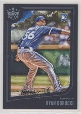 2019 Panini Diamond Kings Short Print Blue Framed Ryan Borucki #106 z5b