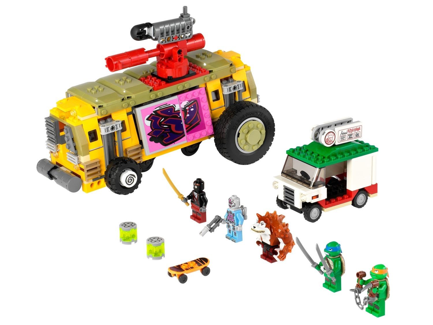 LEGO Teenage Mutant Ninja Turtles: The Shellraiser Street Chase (79104)