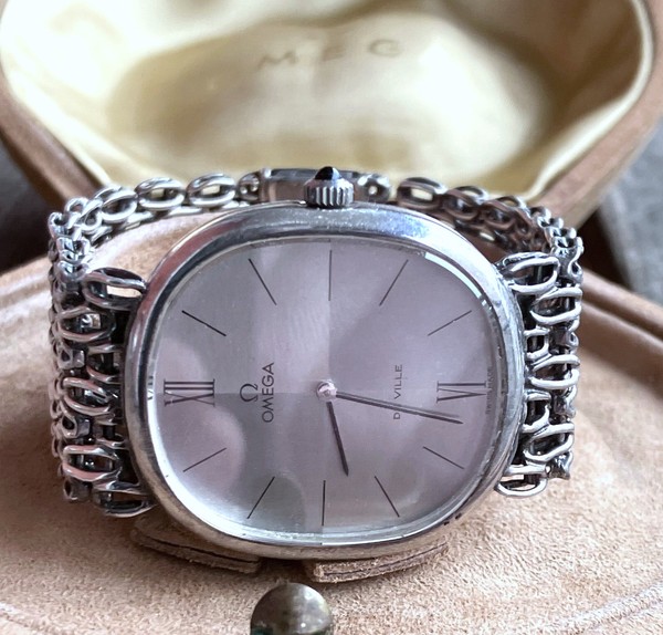 Omega De Ville Jeux d’Argent Ref. 8389 Handaufzug 925 Sterlingsilber ab Service