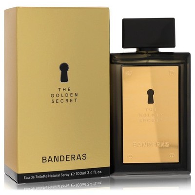 The Golden Secret by Antonio Banderas Eau De Toilette Spray 3.4 oz for Men