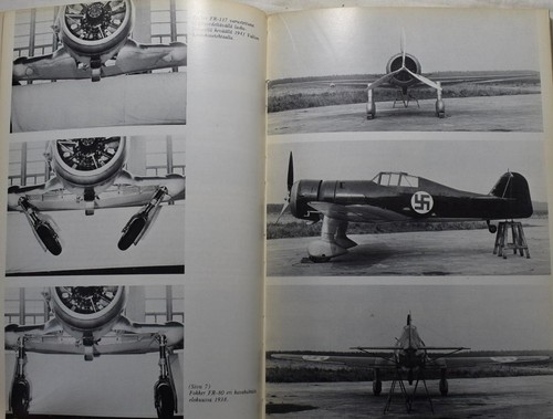 FOKKER D.XXI, WW2 Fighter Aircraft Finnish, Dutch Air Force. Suomen Ilmavoimien - Picture 2 of 7