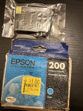 Genuine Epson 200 Cyan Ink XP300 XP200 XP400 WF2540 WF2530 XP310 WF2520 T200220