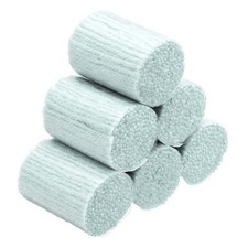 20 Rolls Latch Hook Yarn, Latch Hook Kit Yarn Hook Rugs Crochet, Cyan Blue