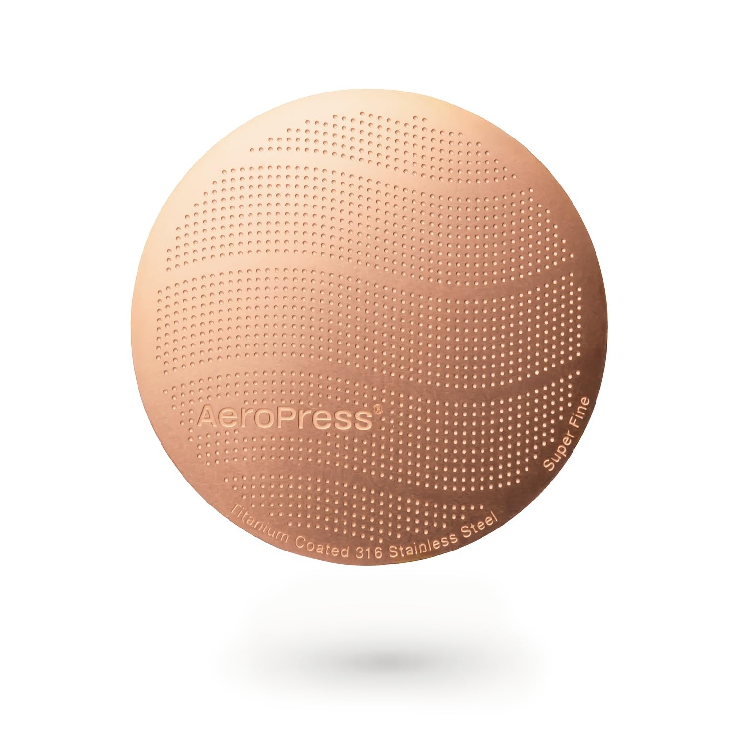 Gold Tone Stainless Steel Reusable Filter &ndash; Durable Metal 