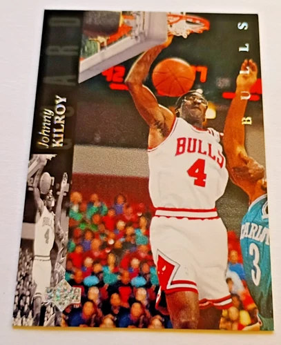 Johnny Kilroy Upper Deck Chicago Bulls Card Michael Jordan Alias Rare 1994