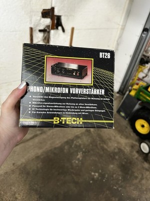B-Tech BT26 Phono/Mikrofon-Vorverstärker