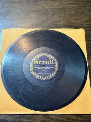 GENNETT Record 78 Rpm 5424 Baileys Lucky Seven WORRIED / WHAT'LL I DO