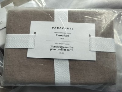 TitleParachute Heirloom Tencel Linen Euro Sham 26x26 Clover Pre-Owned Excellent