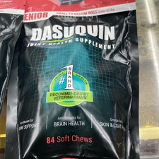 DASUQUIN JOINT  BRAIN HEALTH SUPPLEMENT SENIOR SMALL DOGS UNDER 60LB 84 CHEWS 