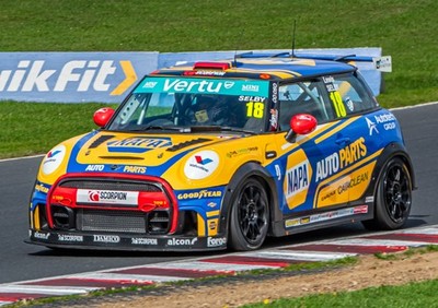 Vertu Mini Challenge #18 Lewis Selby. Croft Circuit. August 2025. A3 Print 