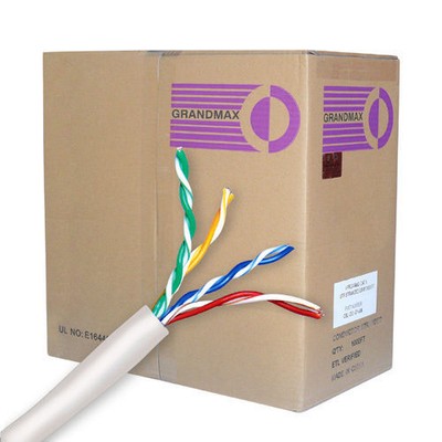 CAT 6 BULK ETHERNET CABLE 1000 FT SOLID UNSHIELDED PLENUM ...