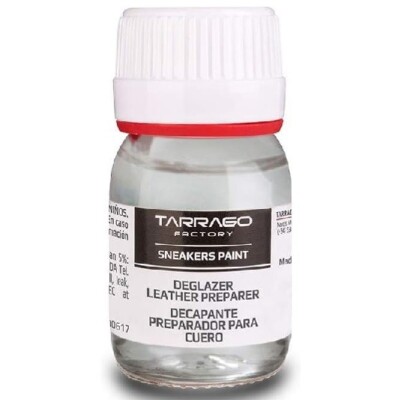 TARRAGO Sneakers Paint Farbe für Leder und Stoff 25 ml DEGLAZER (DEGLAZER25ta)
