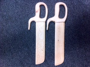 swords dao cham chun bat wing butterfly wooden training