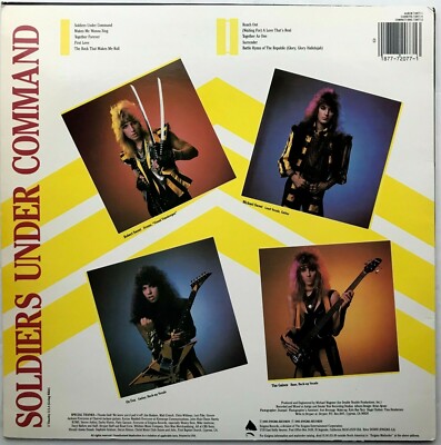 邦楽 STRYPER ISAIH53:5&SOLDIERS UNDER COMMAND 邦楽 STRYPER ISAIH53:5&SOLDIERS UNDER COMMAND Stryper