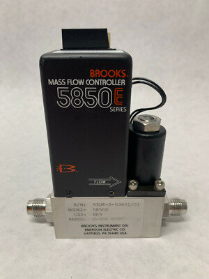 5850EC3DF4RB2A BROOKS INSTRUMENTS MASS FLOW CONTROLLER 5850E SERIES