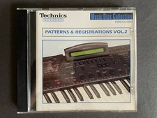 Technics Musik Disk Sammlung für KN 1000 - Patterns & Registrations Vol 2