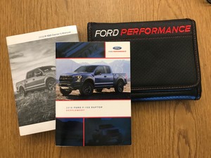 2018 Ford F150 Raptor Owners Manual Portfolio | eBay