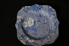 Spode Primula Luncheon Plate 9 1/8" Wide