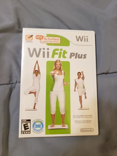 Nintendo Wii Fit Plus (Wii, 2009) New Factory Sealed, Game Only - No Board