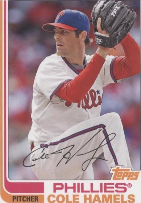 2013 Topps Archives - Cole Hamels #58 - 1 of 1