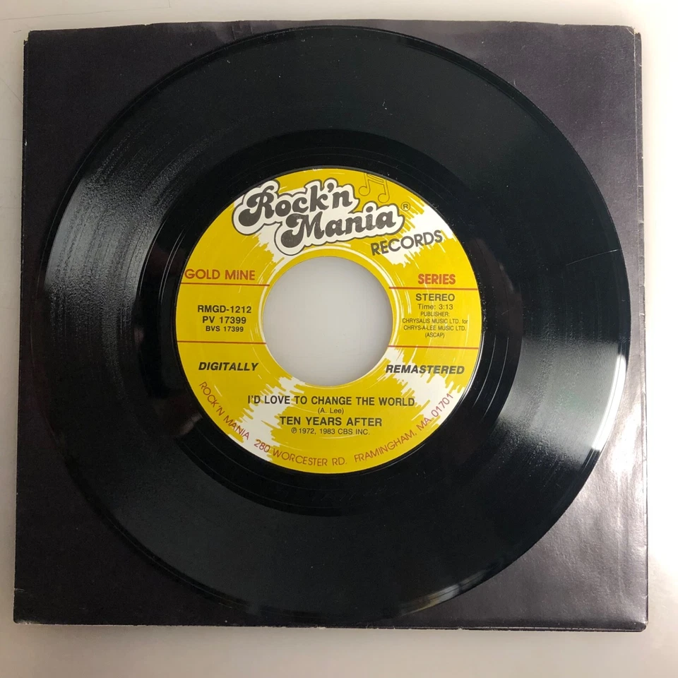 Mott The Hoople / All The Young Dudes / 1990 45rpm / Mint! - Image 2 of 4