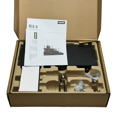 Shure SLXD4D Dual Channel Receiver Digital Wireless Band J52 Band Open Box