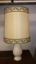Lume lumi lampade lampada ceramica Deruta vintage anni '70