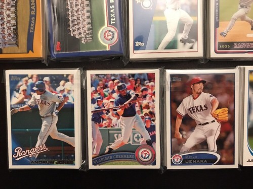 1983-2017 TEXAS RANGERS Topps Complete Team Set Run 35 NOLAN RYAN,GONZALEZ,YOUNG - Picture 6 of 12