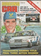 Racing Car News 1986 Jul Mazda RX7 Turbo Commodore Nissan Pintara, Audi Estate N
