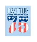 Led Zeppelin - 1975 North American Tour Poster, Poster Wall Art Decor
