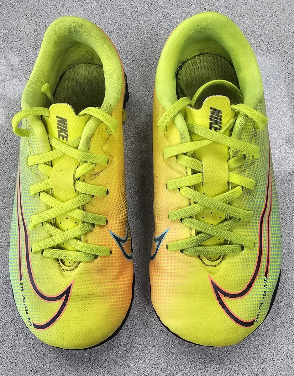 Bright yellow hotsell football boots