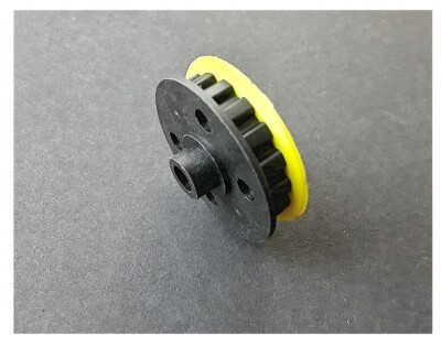1x Vintage RC Car Buggy Kyosho SG-25 OT-28 Front Diff Half Optima Mid Belt Conv.
