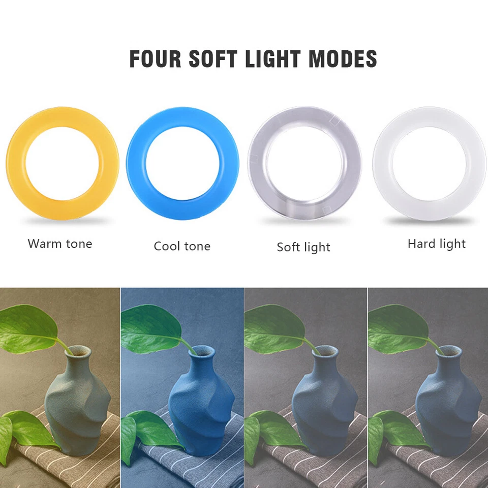 New Macro LED Ring Flash Light RF 550D For Nikon Canon Olympus Fuji DSLR CamerTO - Image 3 of 4