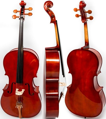 FR Violoncelle 4/4 M-tunes No.150 en bois - pour les étudiants - Picture 2 of 11